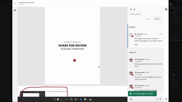 InDesign 2020 Share for Review comparison with Document Cloud Review смотреть онлайн