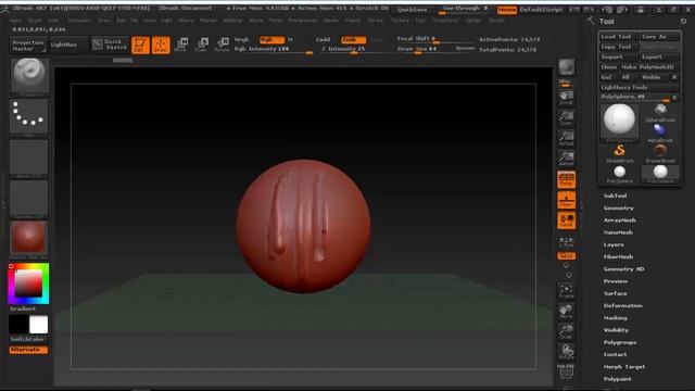 CURSO DE ZBRUSH AULA 1 INTERFACE смотреть онлайн