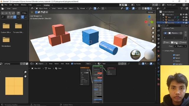 Ekstensi Armory 3D Ke Blender