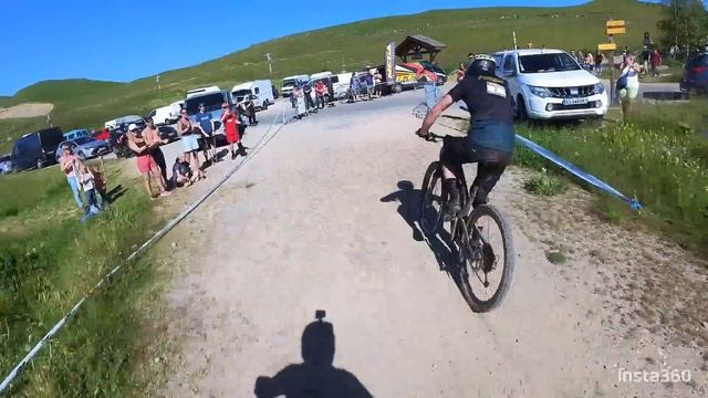 🔥Megavalanche 2023 Damien OTON🔥 100 KM_H On The Snow 😱