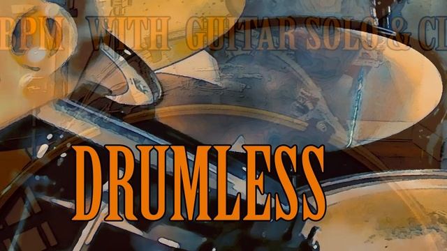 Drumless Track Rock Blues Shuffle |  130 With Click & Guitar Solo