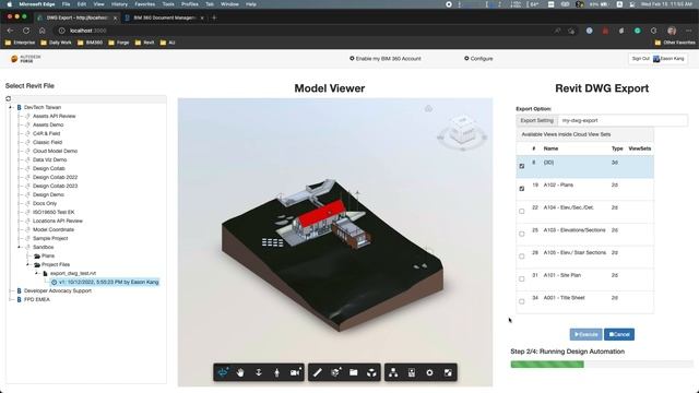 Demonstrates how to export 2D & 3D DWGs from RVT files using APS Design Automation API for Revit. смотреть онлайн