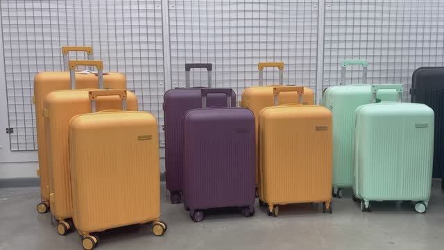 344-PP4041_наборы чемоданов из полипропилена торговая марка F.Molinary смотреть онлайн