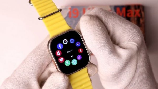 How To Change Menu Style on i9 Ultra Max Smart Watch