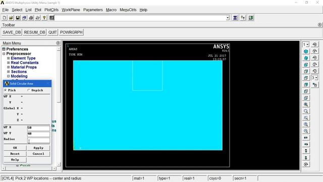 Ansys , 2D PROBLEM , problem 21 as per vtu syllabus from ANSYS lab. смотреть онлайн
