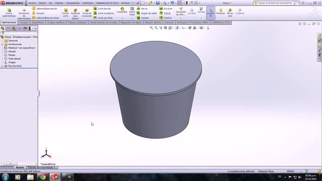 HOW TO CREATE DUSTBIN IN SOLID WORKS смотреть онлайн