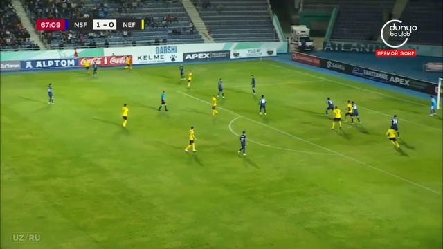 Superliga. Nasaf - Neftchi 2:0 Highlights (7.10.2023)