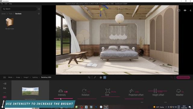 HOW TO USE HDRI BACKDROP IN TWINMOTION 2022.2 смотреть онлайн
