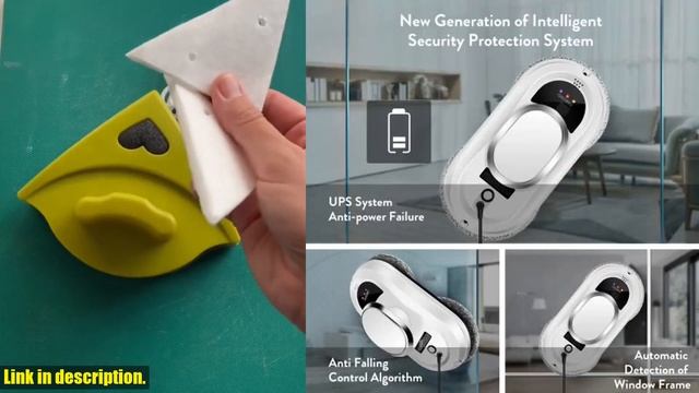 Revolutionize Your Home Cleaning With CHOVERY Robot Window Cleaner! Must-Have Smart Home