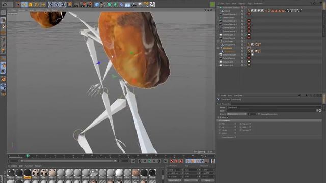 Cinema 4D - How To Attach Objects Onto Animated Characters смотреть онлайн