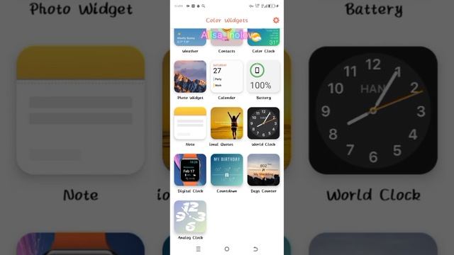 Как сделать виджеты на телефоне? / понадобится телефон и приложение color widgets °💗"-"🩷° смотреть онлайн