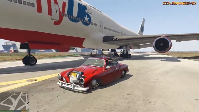 GTA V: 1967 Volkswagen Karmann Ghia Rat Crash Compilation смотреть онлайн