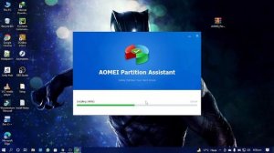 Complete installation AOMEI Partition Assistant with key