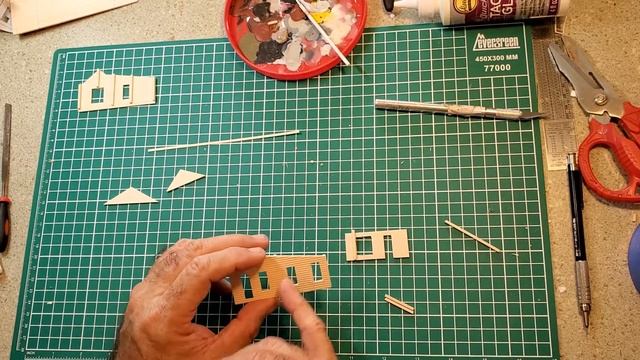 #4 of our N scale scratch building tutorial. смотреть онлайн