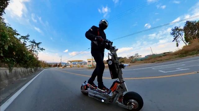 [Hunter Quad] Hunter Quad / 오랜만에 솔로 라이딩을 했습니다.!! Electric Scooter