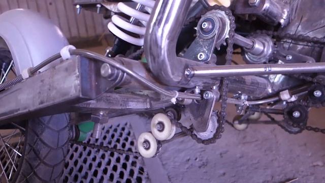 Трицикл Карлосон своими руками–это мотоцикл, велосипед и дельтаплан на базе двух буров и пропеллера смотреть онлайн