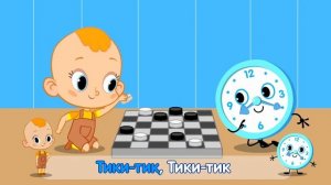 Привет, малыш!  Часики ⏱ Новый год - песенки и мультики для детей