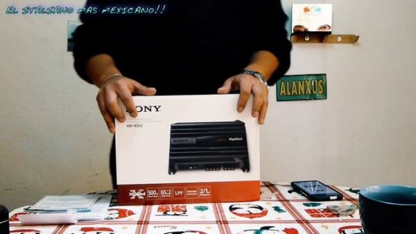 Amplificador 🎛️ Sony XPLOD XM-N502💸@Alanxus ||Grande Punto 08'|| #Tjet #Fiat #MK3