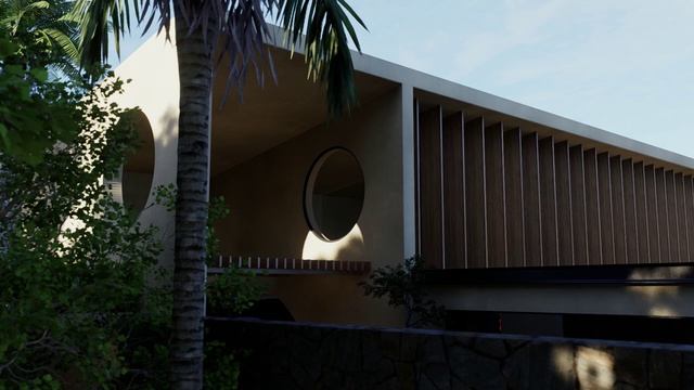 Modern house animation, D5 Render смотреть онлайн