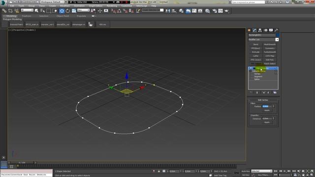 3D max modifiers FILET CHAMFER Di-box смотреть онлайн