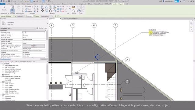 3 - Annoter les plans avec l'étiquette Legrand dooxie dans AUTODESK® REVIT® смотреть онлайн