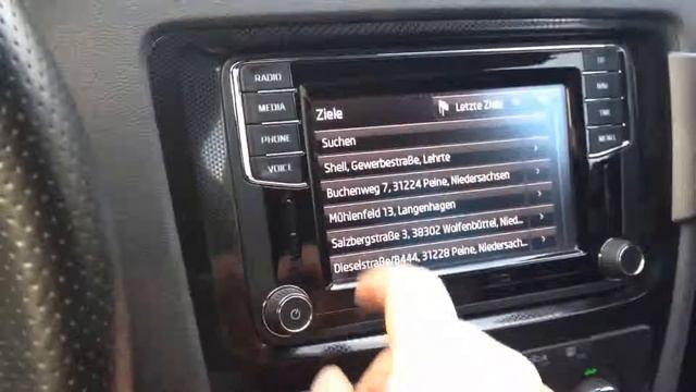 Infotainment Amundsen In PQ35 Umgebung 1