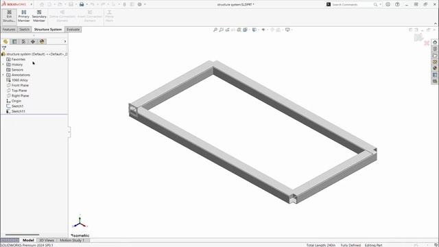 New Options for the Structure Systems Command in SOLIDWORKS 2024 When Applying Corner Treatments смотреть онлайн