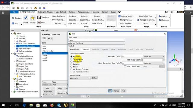 Fluid Flow Fluent + Static Structural 2 - Ansys смотреть онлайн