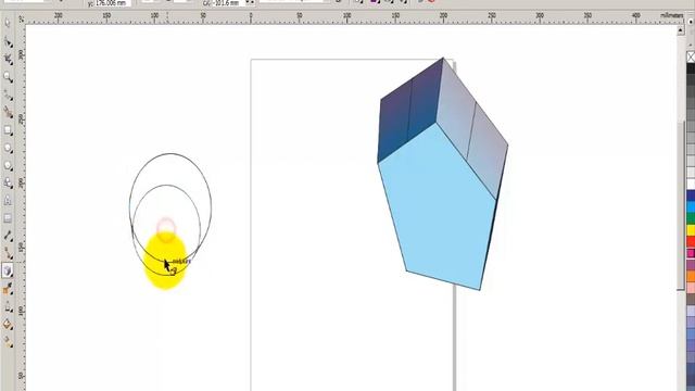 Tutorial Video on Interactive Extrude tool in Corel Draw смотреть онлайн