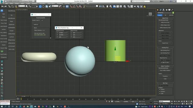 Pivot point to center min ( 3ds max video tutorial ) смотреть онлайн