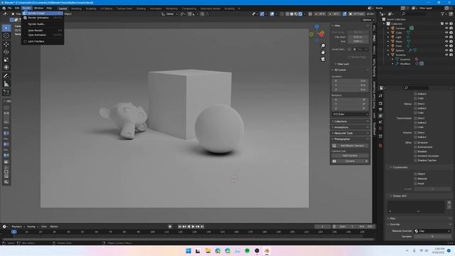 Clay Renders in Blender (With Cycles and EEVEE!) - Tutorial смотреть онлайн