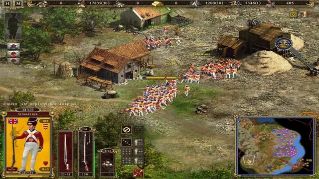 Cossacks 2 Napoleonic Wars - Shromažďování Jednotek смотреть онлайн