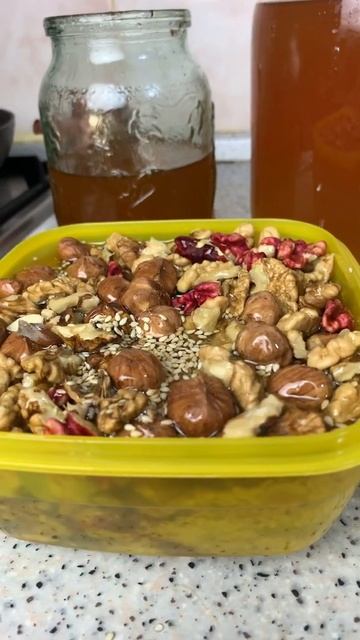 Орехи в Мёде 🍯 Очень вкусно и легко. смотреть онлайн