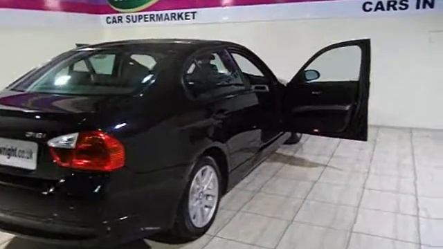BMW 3 Series- exterior & interior tour of a 07 plate 318i 2.0i SE 4dr смотреть онлайн