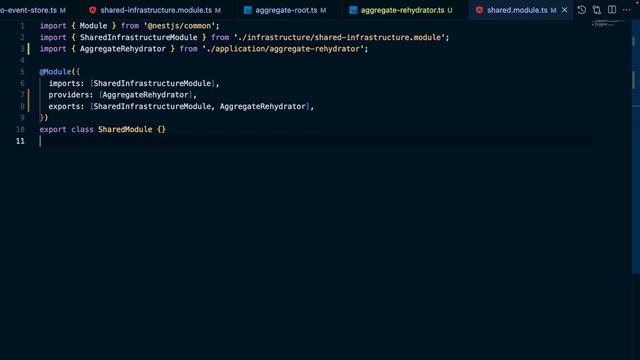 19. Rehydrating Aggregates - NestJS - 1920x1080 435K смотреть онлайн