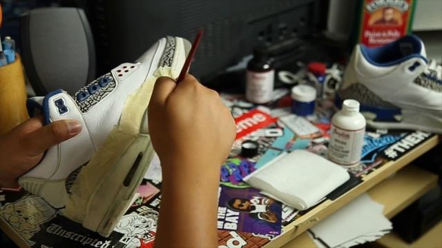 AIR JORDAN TRUE BLUE 3 RESTORATION!!! смотреть онлайн