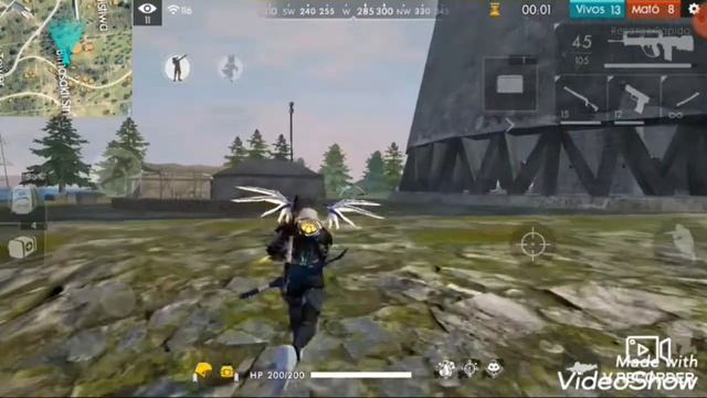 Free fire- me hago 14 kill usando preciso en mira por primera vez смотреть онлайн