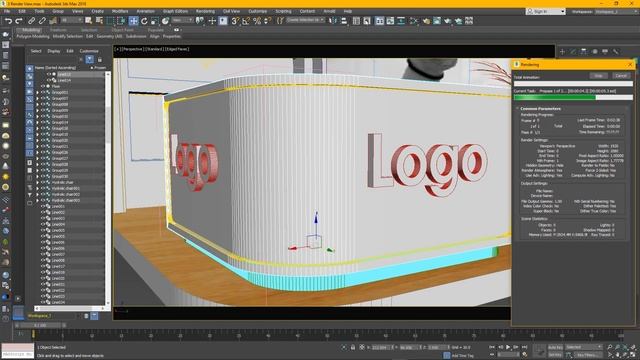 How to use Vray Mesh Light in 3ds Max 2018 (Quick Tips) смотреть онлайн