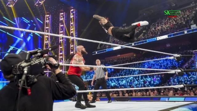 sami zayn paul heyman segment🔥Jay uso Return | Tag Team Championship🔥 fatal 4 way main event Match смотреть онлайн