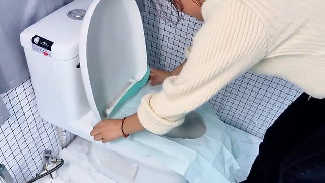 disposable toilet seat cover смотреть онлайн