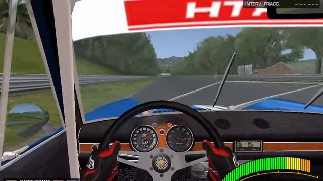 Fiat Abarth 2000 Coupe (1966) / Hot Lap en Enna Pergusa Italia / GTR2 смотреть онлайн