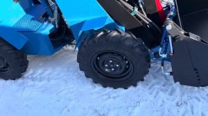 #Мини погрузчик на гидро ходу# ГИДРО V2