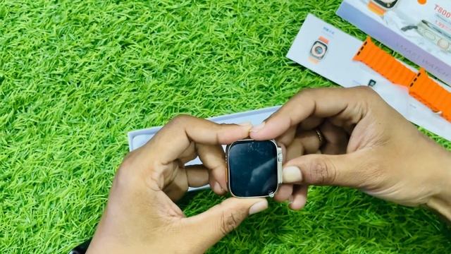 ⌚️T800 ultra smartwatch unboxing ⌚️#smartwatch #india смотреть онлайн