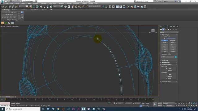 Chesterfield 3D Sofa Modeling 3ds Max 2020 смотреть онлайн
