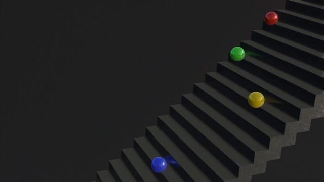 marble run test I rigid body simulation in blender 3d смотреть онлайн