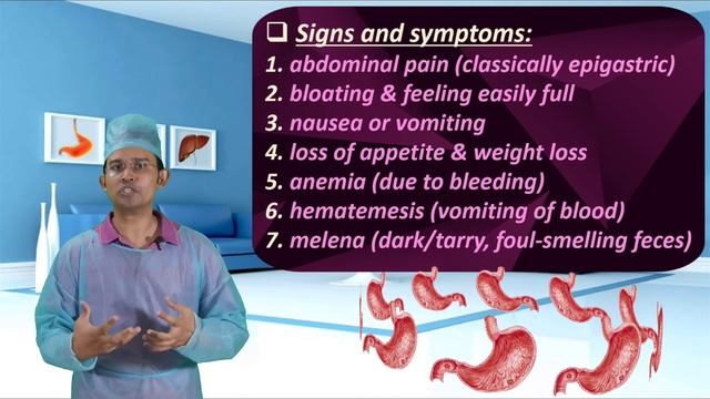 গ্যাস্ট্রিক আলসার - কারণ ও উপসর্গ || Gastric Ulcer - causes & symptoms || Dr.sun смотреть онлайн