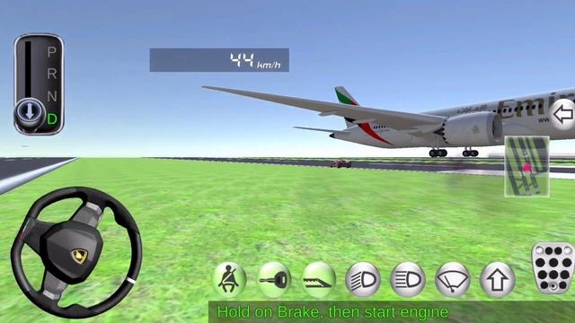 Lamborghini Car Crash! 3d Car Driving Android Simulator Gameplay | HM Car Simulator | смотреть онлайн