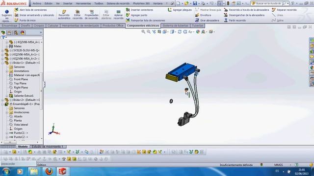 Tutorial Solidworks Routing Diseño descendente смотреть онлайн