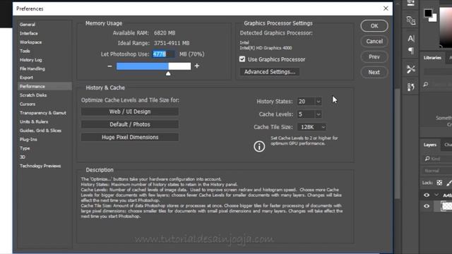 3 Langkah mengoptimalkan kinerja photoshop kamu ... смотреть онлайн