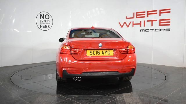 2016 BMW 4 Series 2.0 420d M Sport xDrive 2dr смотреть онлайн